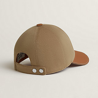 エルメスブラウン帽子 Sevres Evelyne cap - Brown | Hermès USA